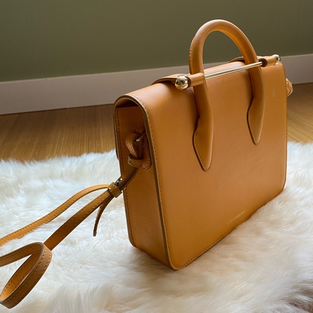 Strathberry MC Nano in Blossom Yellow w/ original box& dust bag - Picture 11 of 15